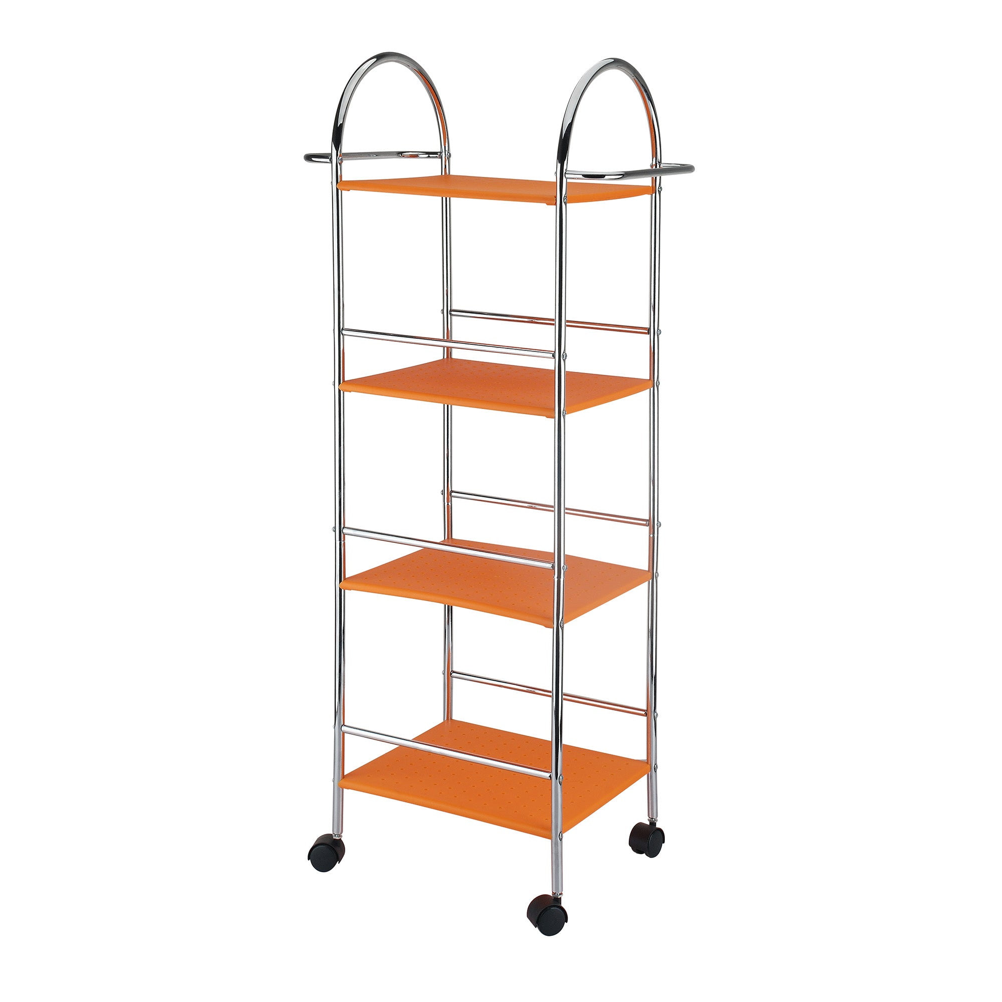 4-Tier Storage Rack with wheels, AN-40-038B