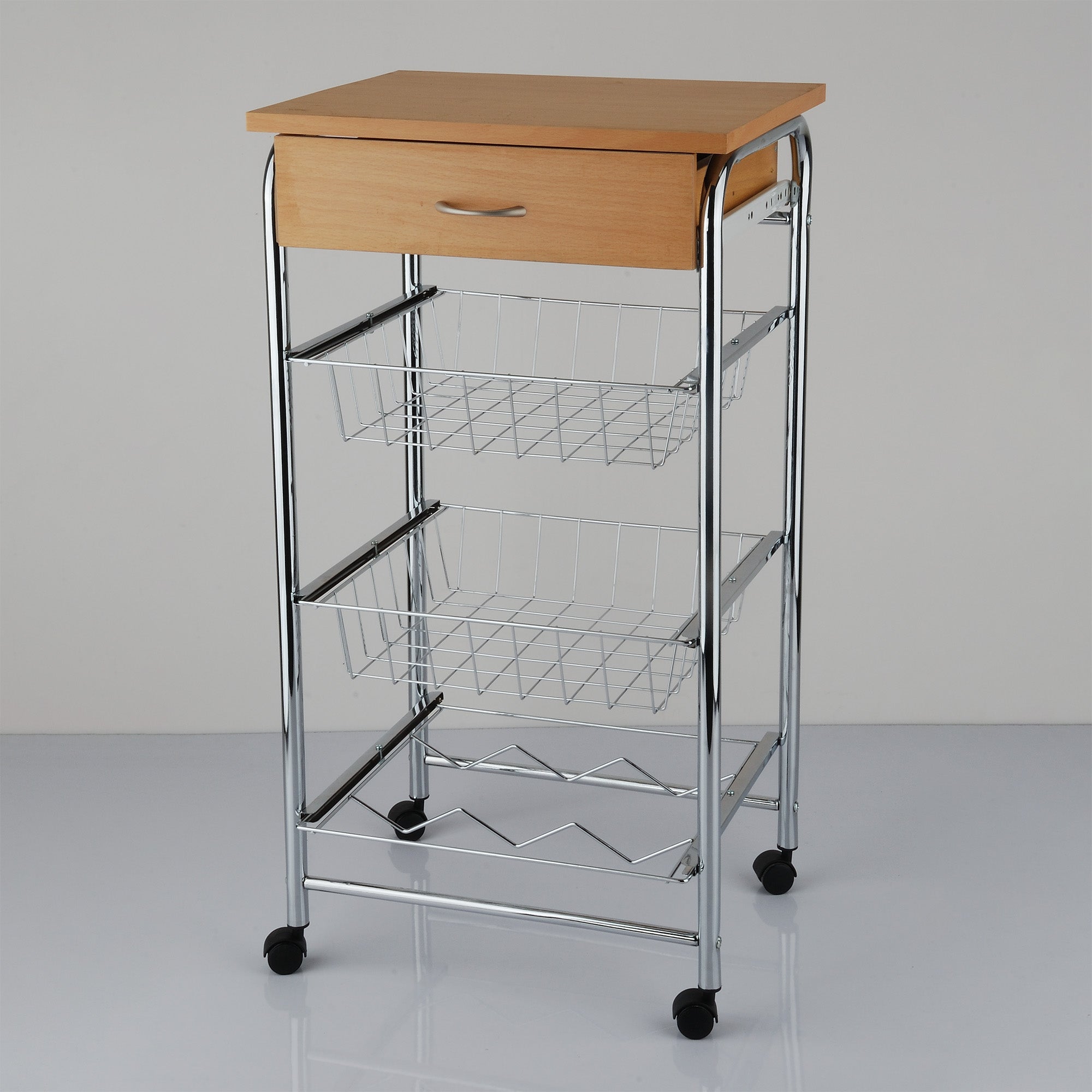 4-Tier Storage Rack with wheels, AN-40-106C