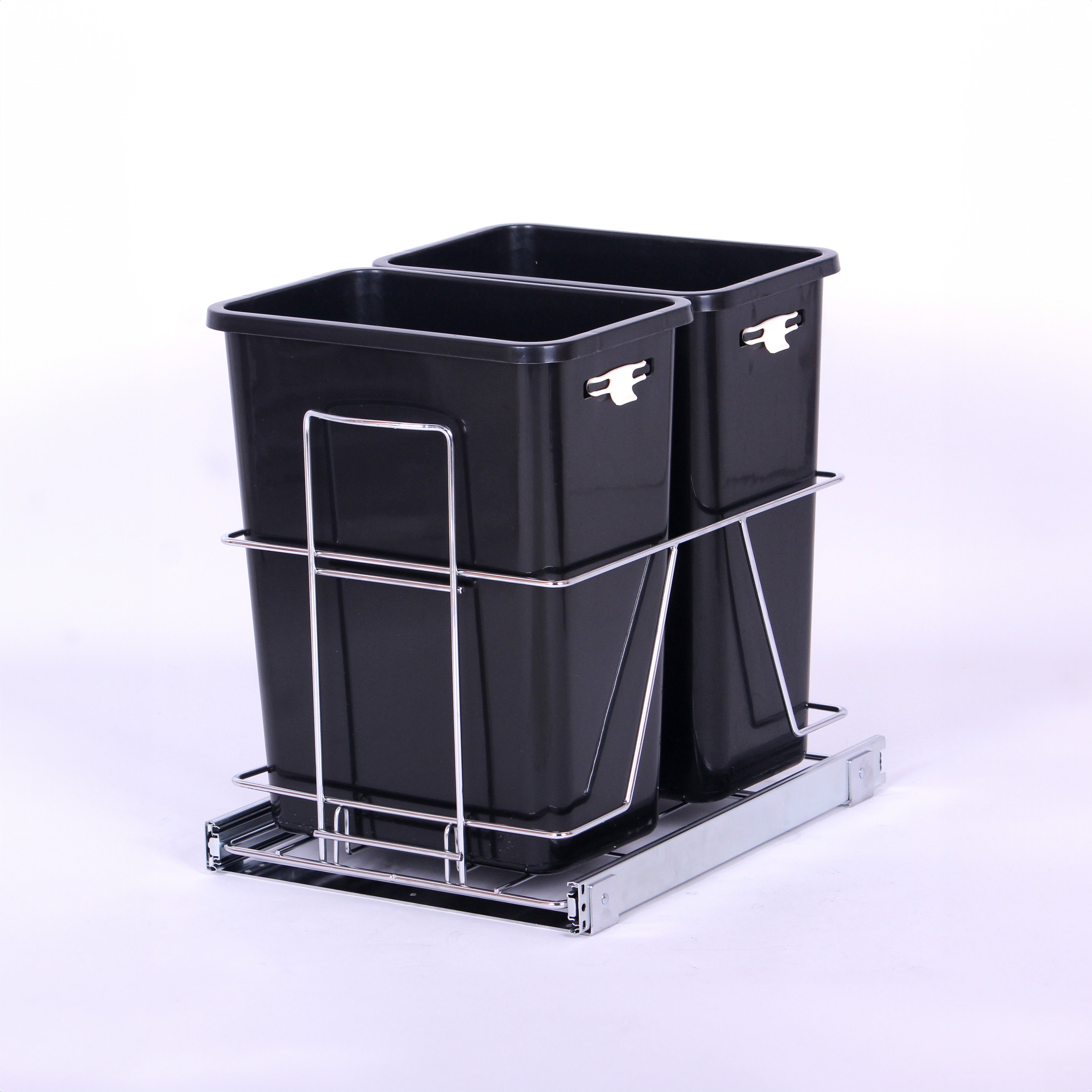 Kitchen Cabinet Pullout Waste Container, AN-80-524